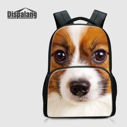 Cute Shaggydog School Backpacks For Children Animal Dog Printed Bookbags College Laptop Bagpacks Girls Rucksack Mochila Men Outdoor Knapsack