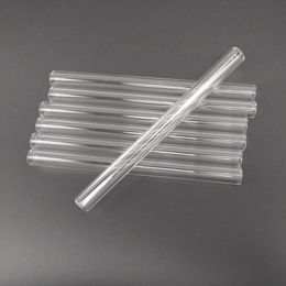 pipa larga de humo Rebajas Los tubos largos de vidrio Vidrio Quemadores de Aceite Tubos 150 mm Longitud 12 mm de diámetro interior del tubo de agua Pipas envío
