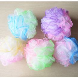 Flowers large shower bath Flowers bath ball bubble bath brush Colour of flower into the ball rub mud rub bathe rub Scrubbers