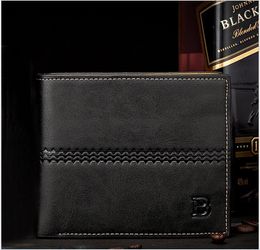 European and American vintage men's wallet wholesale PU leather short wallet male manufacturers spot card bag