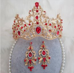 Bridal accessories wholesale retro Baroque crown wedding dress accessories
