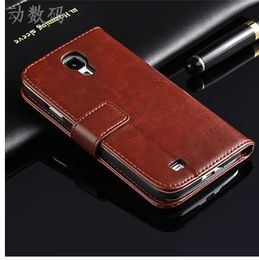 S4 case Brand New Original cell Phone case Flip Wallet Leather Case Cover For Samsung Galaxy S4 I950 I9500 Free Shipping