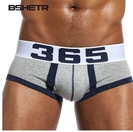 Sexy Briefs BSHETR Brand Slip Male Panties Soft Underwear Men Cotton Cucea Underpants Comfortable Gay Pants Free Shipping