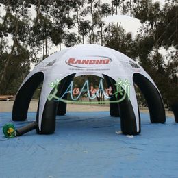 Giant inflatable spider dome canopy tent event stations with removable cover for advertising on sale