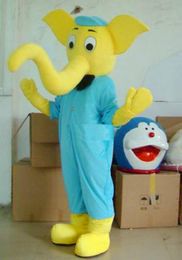 2018 Factory sale hot Three cute elephants cartoon dolls mascot costumes props costumes Halloween free shipping