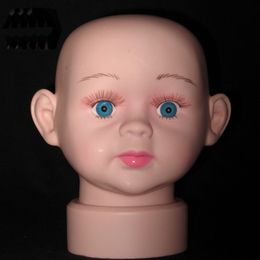 Hot Sale!!New Arrival PVC Child Head Model Fashion Head Mannequin On Sale