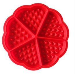 Heart Shape Cake Mold Creative Silicone Muffin Waffle Mold Bakery Tools Baking Pastry Tools Silicone Mold