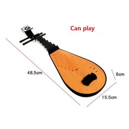 Free shipping Photo studio Children photography Props Ancient costume lute Can play Toys show Musical instrument prop plastic Small lute