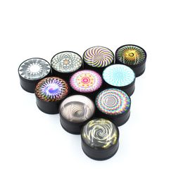 Newest Colourful Zinc Alloy Mini Herb Grinder Spice Miller Crusher High Quality Beautiful More Colour Unique Design Smoking Pipe Accessories