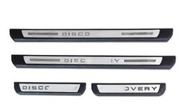 Out side door threshold sill trip welcome pedal decorative sticker cover trim for land rover discovery 5 LR5 exterior Accessories251d