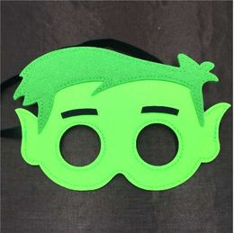 PoeticExst children birthday party costume decoration cosplay felt Teen Titans face mask