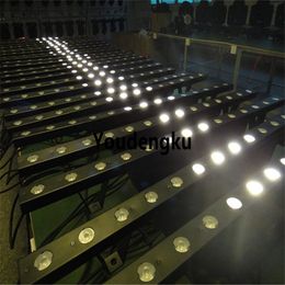 4pcs high quality matrix dmx led stage focus blinder light 14x3W warm white Gold LED strip Matrix Beam Bar Club DJ Wash light