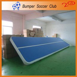 Free Shipping Free Pump 8x2x0.2m Inflatable Air Track Gymnastics Inflatable Air Mat Trampoline Air Tumbling Mat For Sale