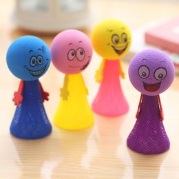 Free shipping Bouncing doll child Fun Creative Decompression toy Primary school student child gift toy