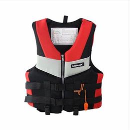 Men Women Life Jacket Universal Swimming Boating Drifting Fishing Foam Vests Thickened Safety Survival Utility Life Vest
