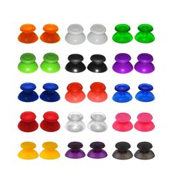 Colorful 3D Joystick Thumb stick Rocker Module Mushroom Cap For Sony PS4 Controller Analog Cover Thumbstick DHL FEDEX EMS FREE SHIPPING
