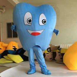 2018 Discount factory sale Teeth tooth mascot costume size adult costume parties free shipping
