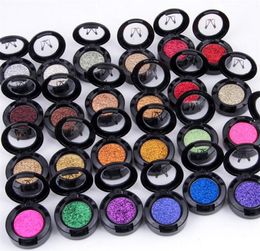 Miss Rose Brand Glitters Single Eyeshadow Diamond Rainbow Make Up Cosmetic Pressed Glitter Eye Shadow Palette 24 Colours
