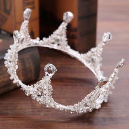 Baroque handmade circle, Crown Princess Bride crown wedding accessories crown ornament