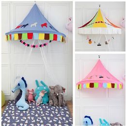 Kids Play House Baby Play Can Move Hanging Wall Colourful Tents Princess New Design Girl Gift Kids Tents 1.5M