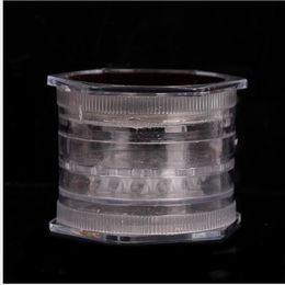 The Five Layer of Laser Paper Plastic TOBACCO GRINDER Creative Maze