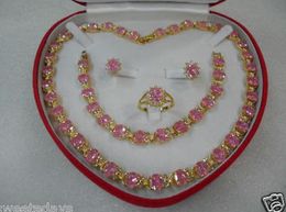 new Style Hot sale********Beautiful women's jewelry set Necklace Bracelet Ring Earring Fashion Wedding Party Jewellery