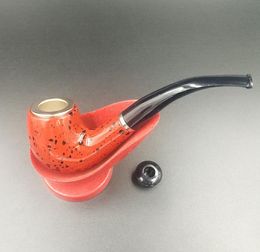 Entry-level pipe, iron pot, pipe, circulating filter, dual purpose cigarette set, fashionable and beautiful.