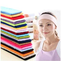 Mothers Sports headband Women Sports Yoga Headbands Washing Face Stretch Wide Head Wrap Solid Color Hair Accessories Maternity Headban