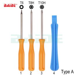 4 in 1 Multifunctional T6 T8 T10 Security Precision Screwdriver Tool For Xbox 360/ PS3/ PS4 Tamperproof Hole Home Improvement