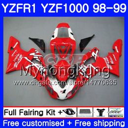 Bodywork For YAMAHA factory red top YZF R 1 YZF 1000 YZF1000 YZFR1 98 99 Frame 235HM.4 YZF-1000 YZF-R1 98 99 Body YZF R1 1998 1999 Fairing