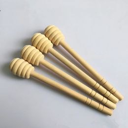 8cm 10cm 15cm 16cm long Mini Wooden Honey Stick Honey Dippers Party Supply Spoon Stick Honey Jar Stick fast shipping