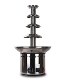 Electric 110v 220v 4 Tiers Chocolate Fountain Machine for Commercial Use