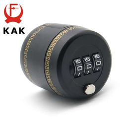 KAK Plastic Bottle Password Lock Combination Lock Wine Stopper Vacuum Plug Device Preservation For Furniture Lock Hardware