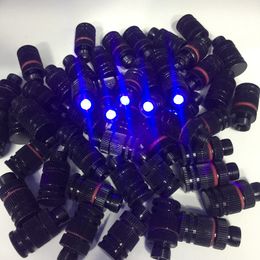 100pcs Compound Bow Violet Fibre Optic LED Bow Sight Light 3/8-32 Thread Universal Hunting Light