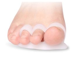 Elitzia ETFT007 Foot Care Hallux Valgus Three Holes Silicone Toe Separator Daily-use