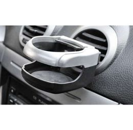 Car Air Vent Cup Holder Auto Bottle Support Drink Cup Holder Bracket Truck (Black)