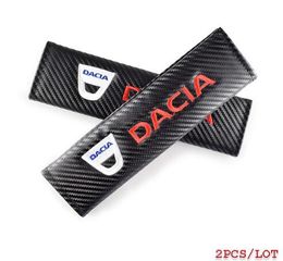 Car sticker Seat Belt Cover Case For Dacia Duster Logan Sandero Lodgy Auto Accessories
