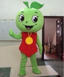 customization green apple mascot costume party clothing Apple Mascot Costume Party Halloween Christmas apple