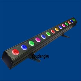 4 pieces Led dj washer light 14pcs 30w wall indoor rgb 3in1 cob led wall washer wall decorative projection