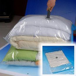 Home Storage Vacuum Space Saver Bag Compressed Organiser Clothing Bag Air Pump Seal for Organising Cupboard Wardrobe