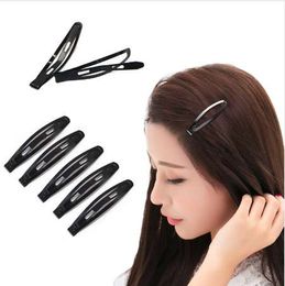 12Pcs Girls Black Head Hairgrips Hairclips Hair Barrettes Hairpins Hair Styling Tool Snap Hair Clips Accessories For Women