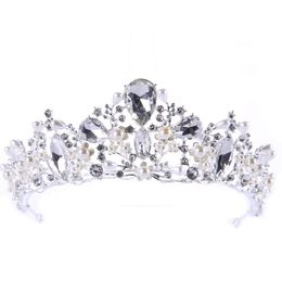 Silver Diamond headwear Birthday Party Princess Princess Bridal headwear