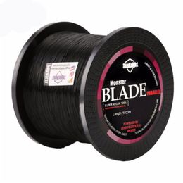 New Blade Series 1000M Nylon Fishing Line Monofilament Japan Material Super Strong Carp Fishing Line 2 8 10 20 35LB Free Shipping