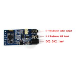 Freeshipping dc 12v APT-X CSR64215 Bluetooth 4.2 Audio Receiver Board Wireless Stereo Music Module AUX for phone iPhone PC 24v 9v