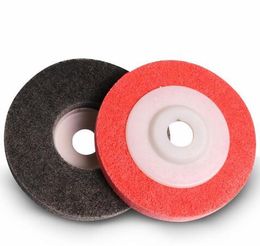 Metal Polishing Wheel 100*16mm 9P Non woven Abrasive Wheel Nylon Fiber Polishing Wheel Abrasive Disc