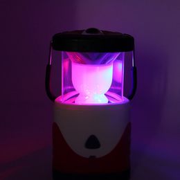 coups de confettis Promotion Nouveaux feux de scène colorés pour le chargement USB polyvalent, éclairage extérieur Lampes de tente de camping avec lampe de poche à LED - 3 fichiers de conception