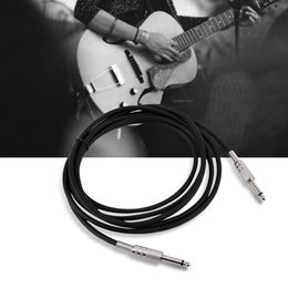 VBESTLIFE New 6.35mm Jack Male to Male Mono Plugs Electric Guitar Line Protect Sommer Cable Universal