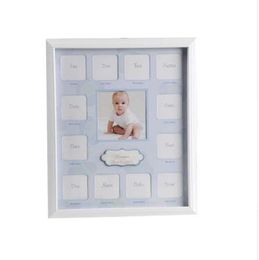 Photo Frame for 1st Baby Birthday Baby Photo Frame 12months Non-toxic Home Decorations Picture Frame Gift for Baby Home Decor