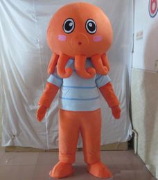 2018 High quality hot the head Cuttlefish mascot costume for adult to wear for sale