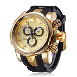 2018 New Gold Watches Men Fashion Man Sport Clock Male Wristwatch Silicone Quartz Watch Men Relogio Masculino